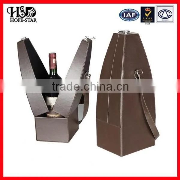Luxury custom red wine box wooden box the latest packaging