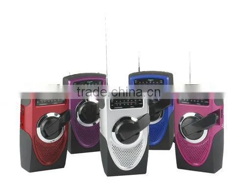 Radio with AM/FM/Weather band Radio with Speaker(F-1702)