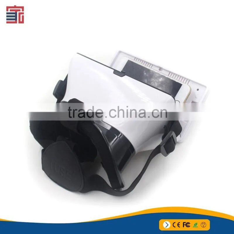 Newest best quality 3.5"-6" inch DIY 3D Virtual Reality VR Google Cardboard 2.0 custom logo print