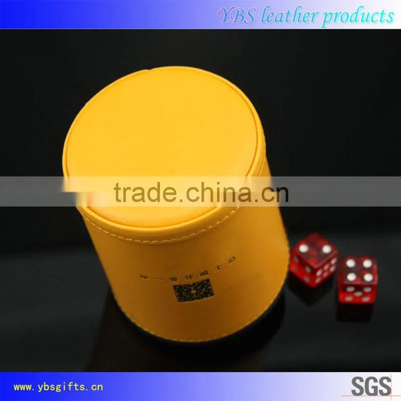 direct factory wholsale customized logo dice cup with dice