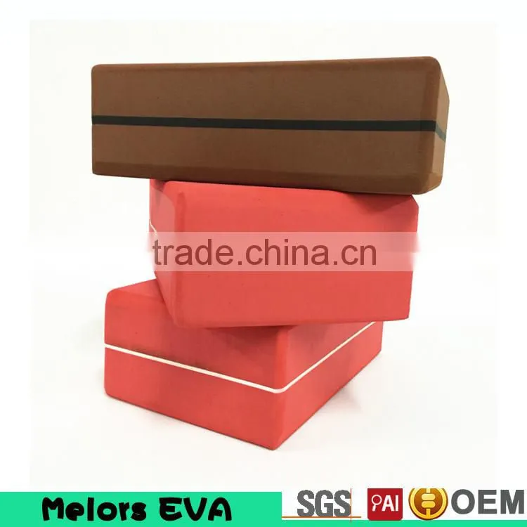 Quality best selling innovative colorful foam eva yoga blocks