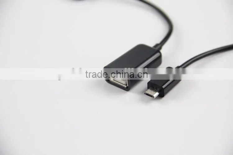 Factory sale attractive micro style usb otg cable