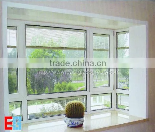 Clear/Colored Laminated Glass with PVB interlayer