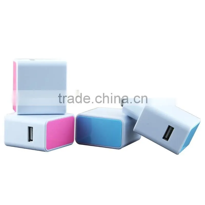 5V 1A Europe type high speed charging 2 pin Morocco USB charger