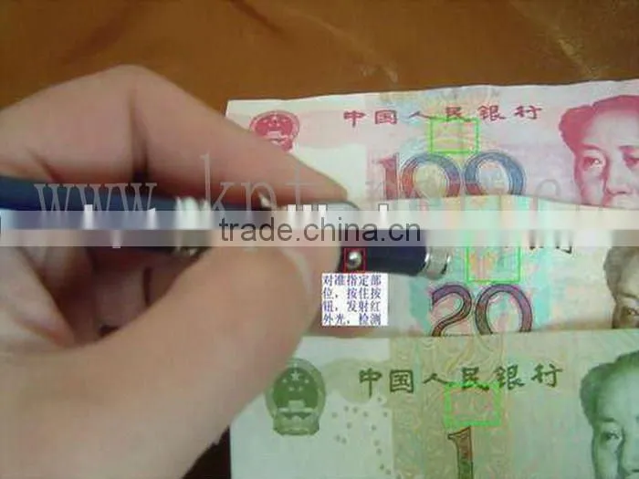 anti-stokes photoluminescence money detector pen