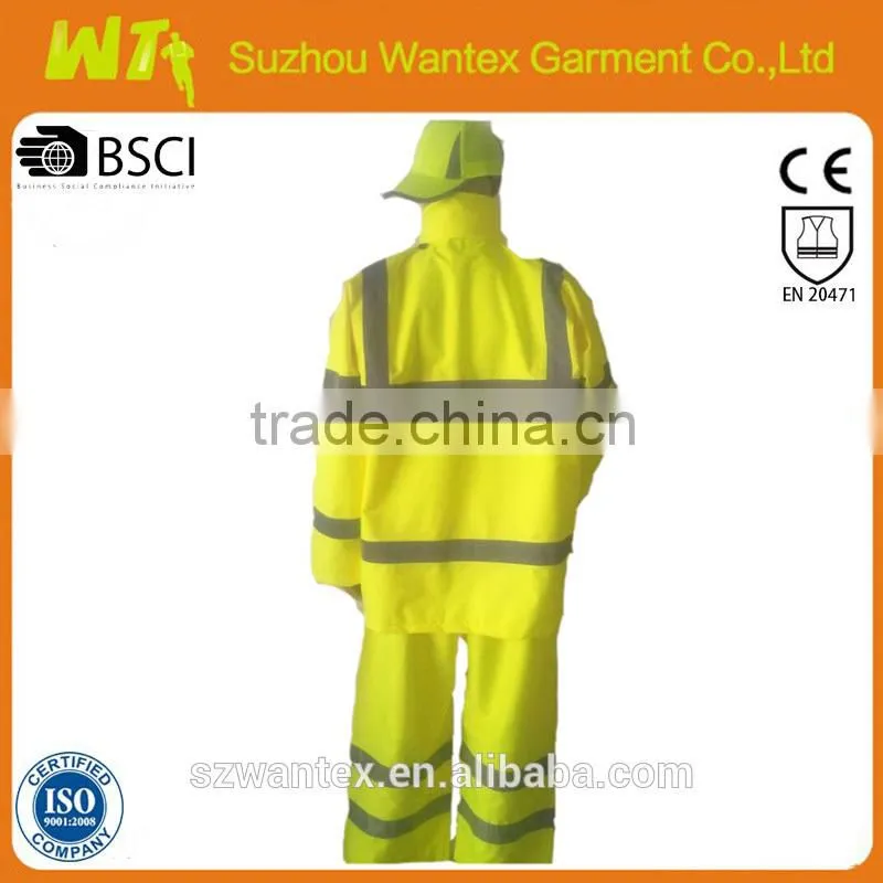 workwear coverall in safety clothing reflective uniform for waterproof coverall
