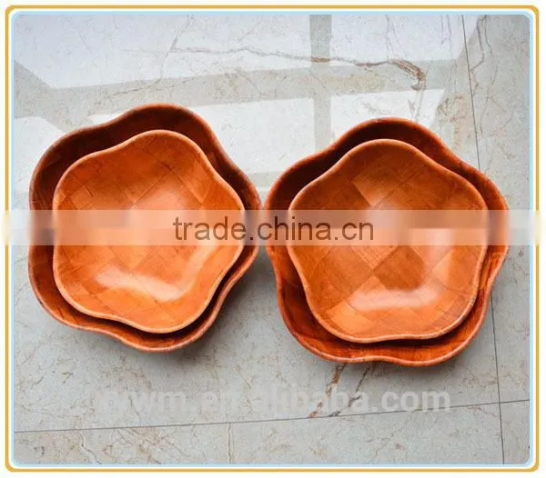 Pinch domestic Woven Salad bowl and plate 20 and 25 cm