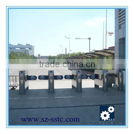 RS485 swing turnstile barrier,automatic security swing gate turnstile