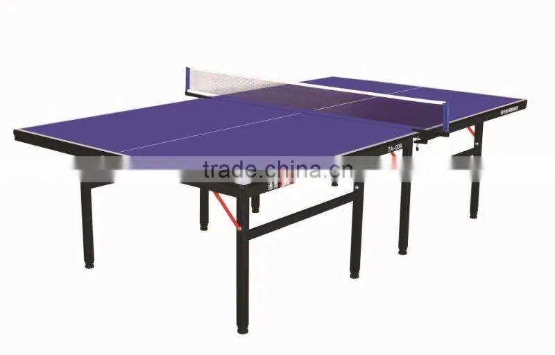 2016 New design blue color folded portable pong table
