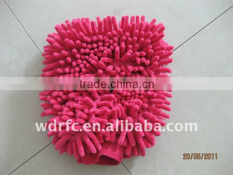 Chenille glove