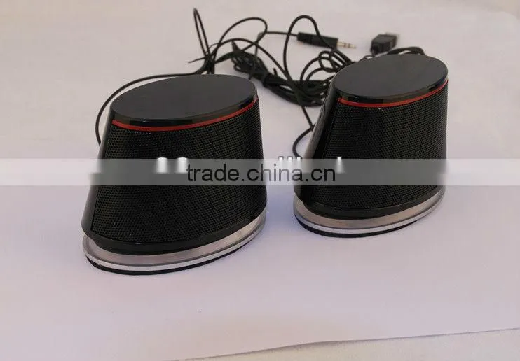 VCOM Professional USB Mini Audio Speaker For PC MP3