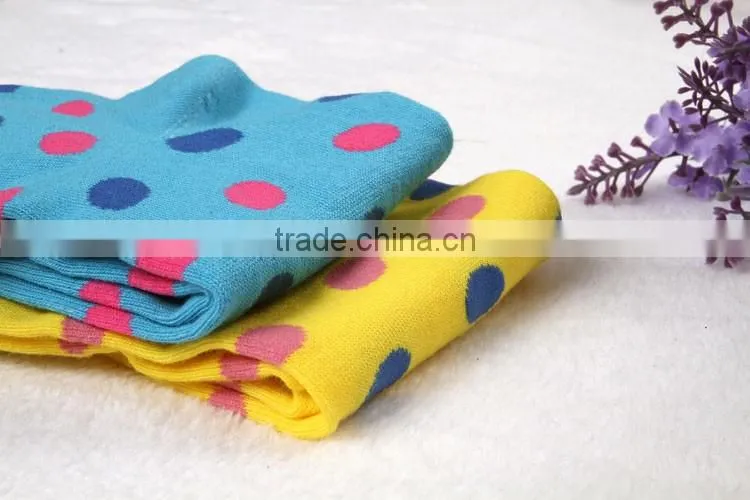 Girls socks wholesale,dotted style print fashion girl or young women fashion ankle socks