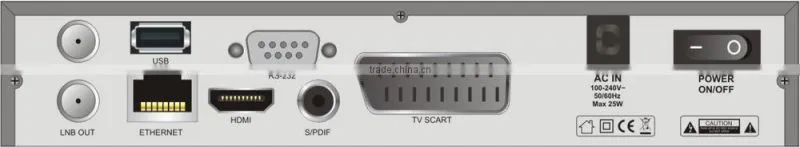 Sunplus1512 HD DVB-S2 IPTV Satellite TV Receiver with 3G Wifi RJ45