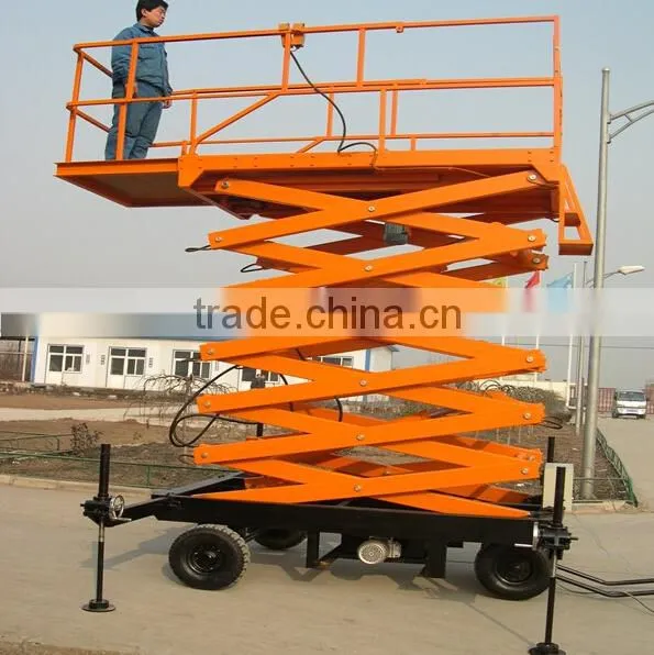 12m mobile electric lift work platform