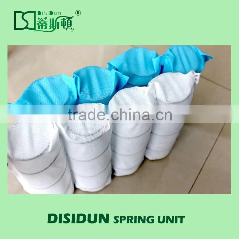 No noise flat mattress pocket coil Firm Mattress Spring
