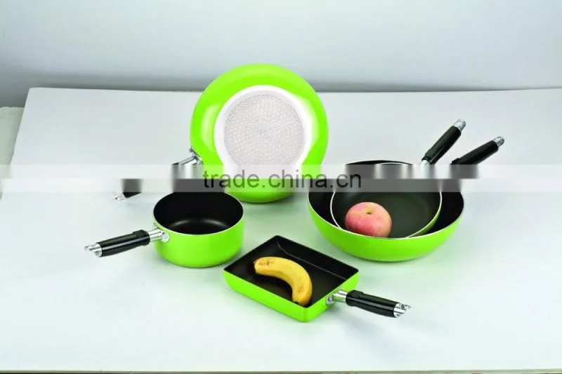 5pcs aluminum nonstick cookware set