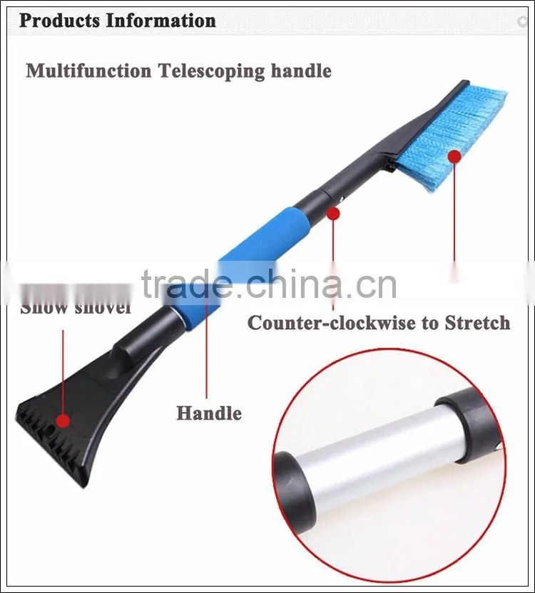 Cost Effective Newest Fashion telescopic snow brush