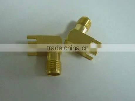 SMA female pcb mount connector