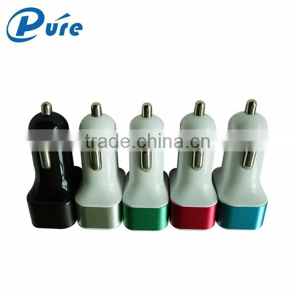 Factory Direct Supply 3 USB Car Charger Wholesale,Smart Car USB Charger for iPhone