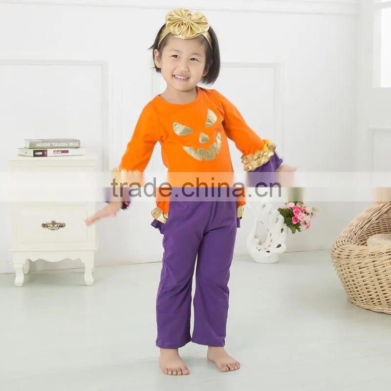 2016 Autumn Children Boutique Fashion Clothing,Halloween Costume ,Kids Clothing From China Wholesale
