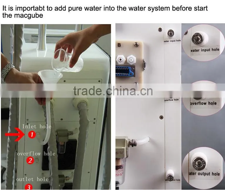 4 Handle Cooling therapy Fat Freeze Cellulite Reduction Vacuum Photon Therapy Machine
