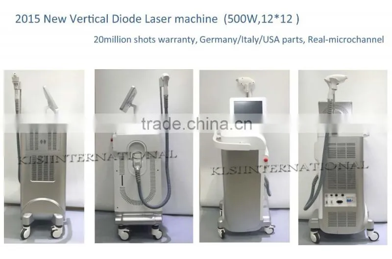 KLSI Hair removal diode laser hair removal machine with 808nm diode laser