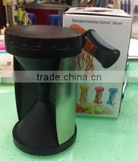 Hot selling home cooking tool mini spiral vegetable slicer