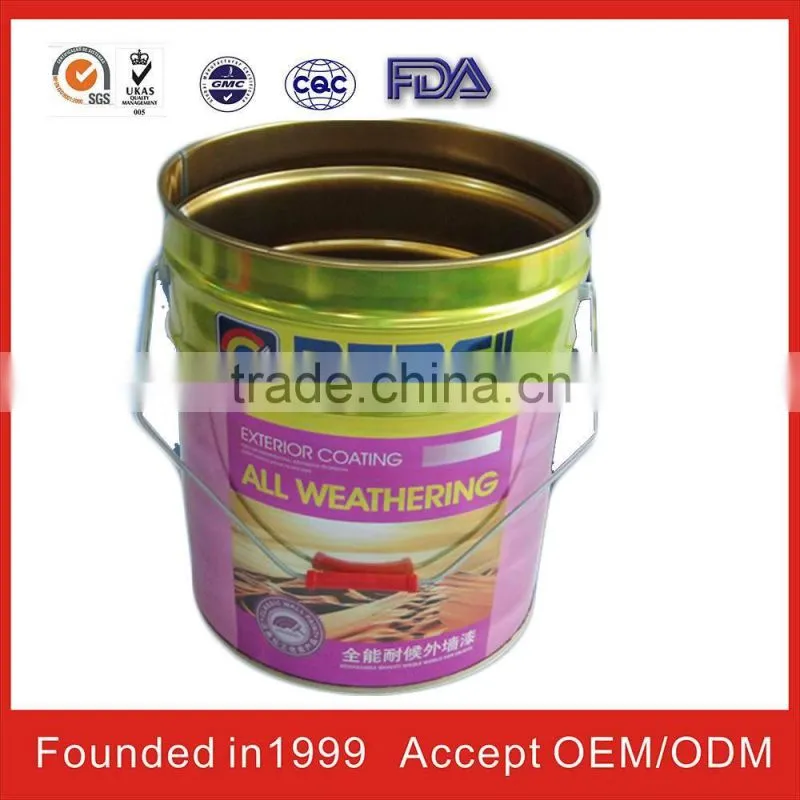 20L paint packaging bucket
