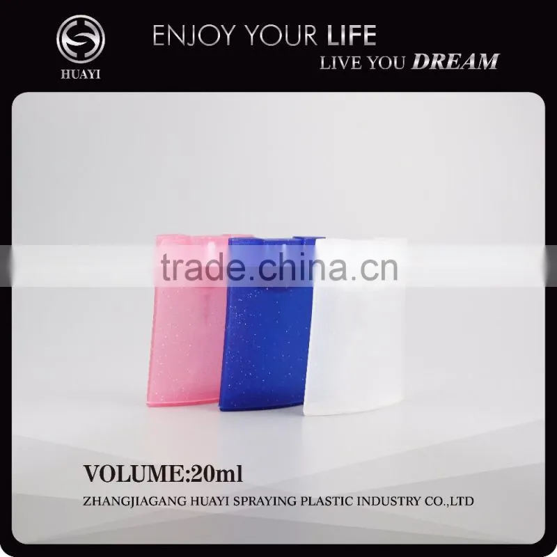 20ml colorful plastic pp bottle with sprayer