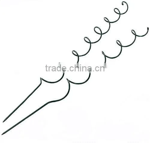 2017 New design rough surface plant spiral support wire/tomato growing spiral