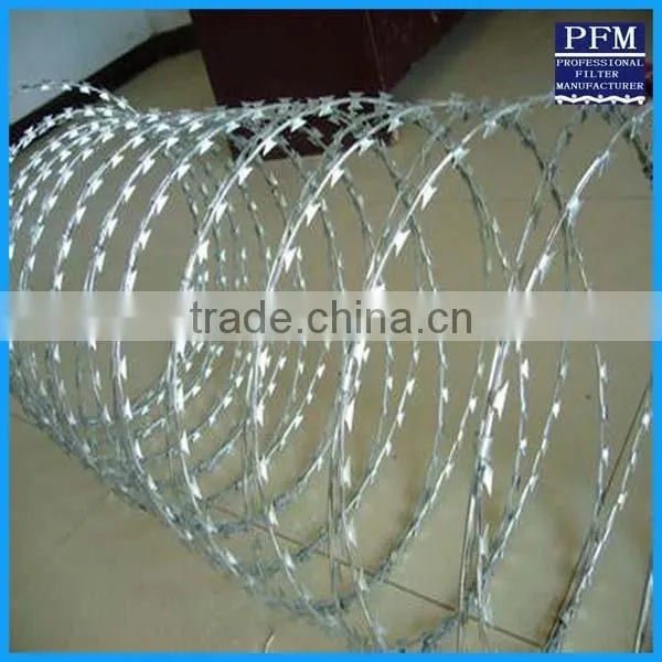 blade barbed wire mesh fence manufactory