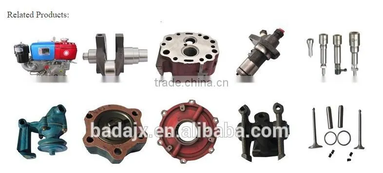 Single cylinder engine parts ZS1110 diesel casting flywheel