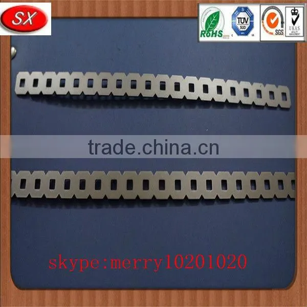 high precision spring steel button clip, v spring clip in china factory ISO9001 passed