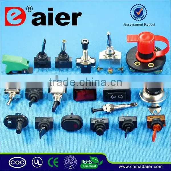 ASW-14-101C ON-OFF 2P Chrome color car toggle switch
