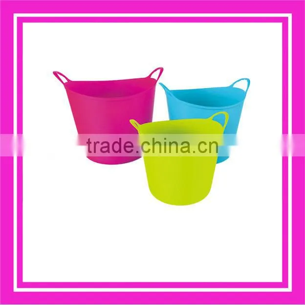 plastic laundry basket