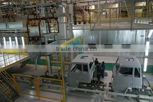 Automatic steel products painting line