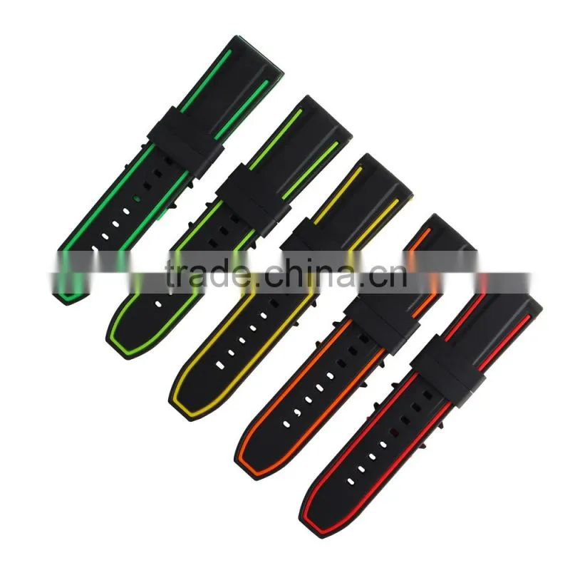 silicone watch band