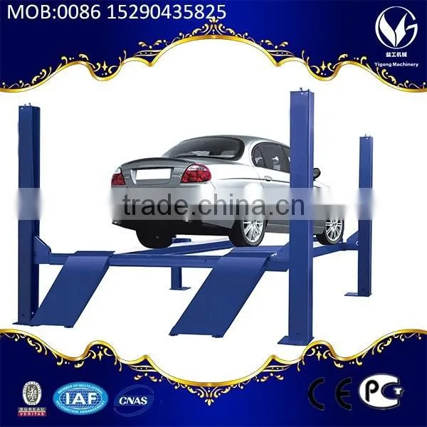 CE approved 4 post car lift for sale