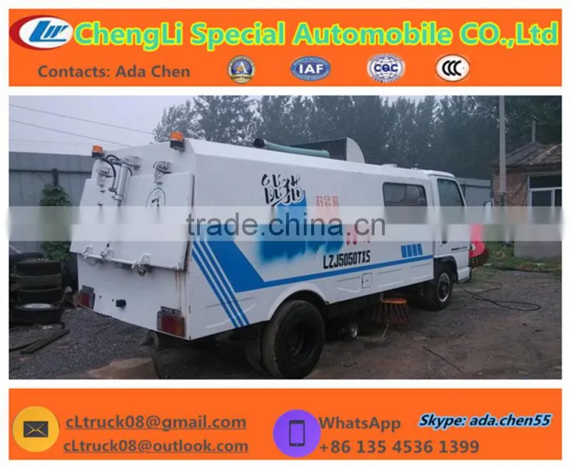 DFCA 3000KG to 5000kg sweeper machine road maintenance truck