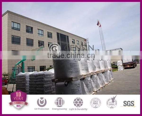 Gensin High quality UV resistant 20mm 8-wall rectangle U-locking design system polycarbonate sheet 1040mm