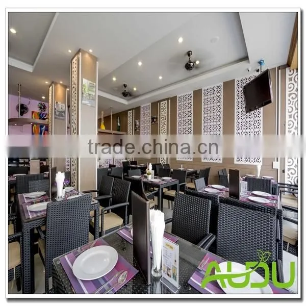 Audu Hotel Bistro Set/Hotel Use Restaurant Bistro Set