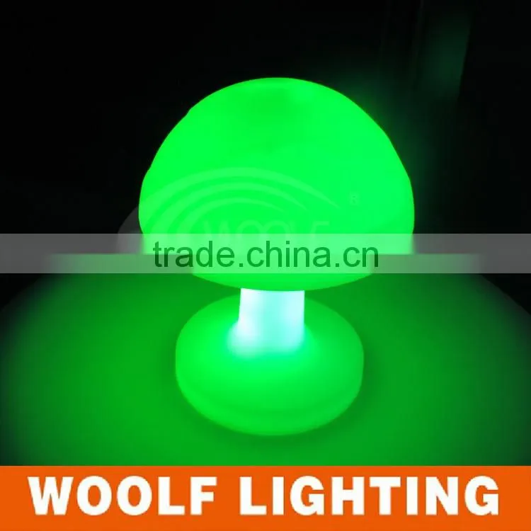 Home Living Room Decorative Plastic 16 colors LED Table Light