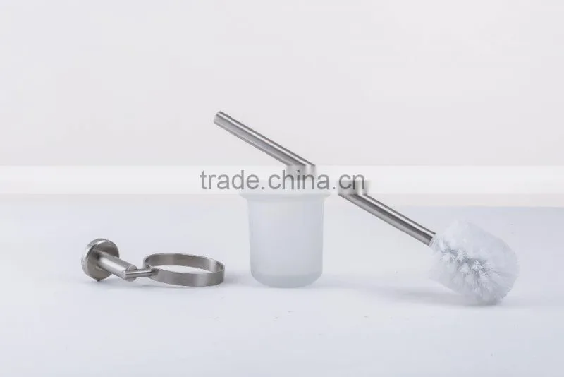 Stainless Steel 304 Bathroom Wall Mounted Toilet Brush with Holder Set