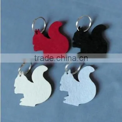 felt keychain, different design felt keychain
