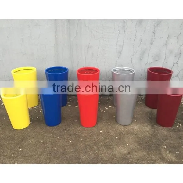 FO-300 Colorful modern fiberglass planter