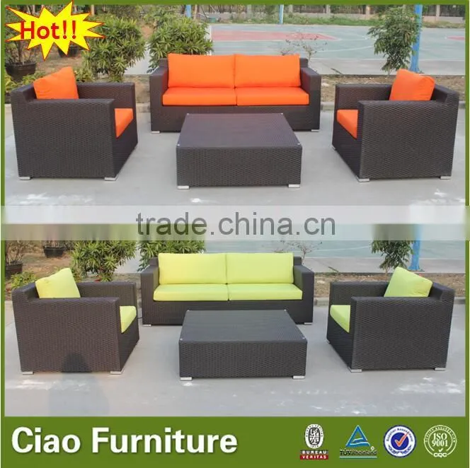 rattan garden furniture synthetic rattan outdoor sofa