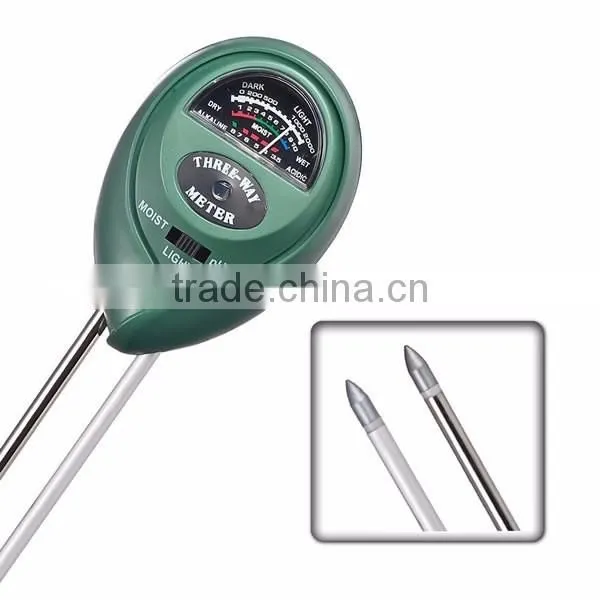 3-in-1 Soil Meter for moisture PH Light Gardening Test Meter