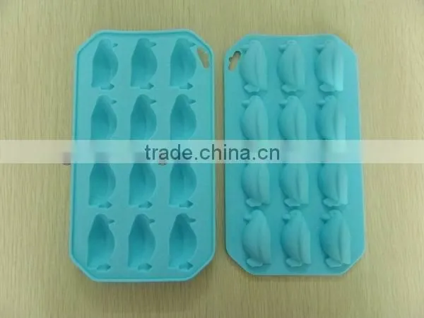 penguin shape Ice Cup Mold,Freeze Ice Cup Mold,silicone Ice Cup Mold