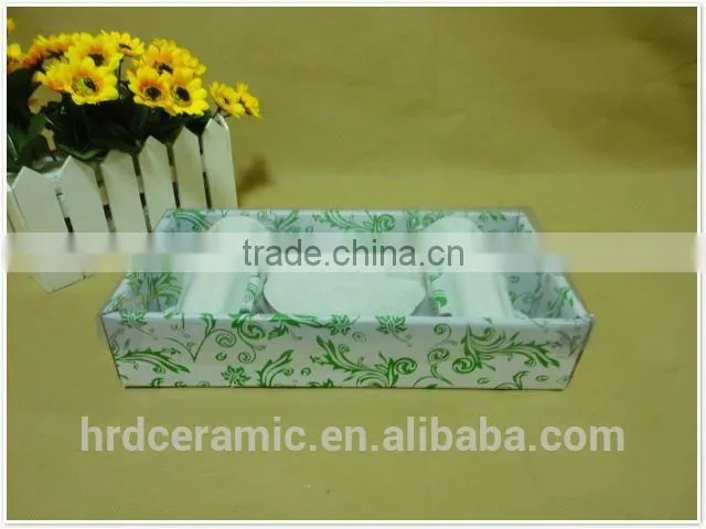 ceramic mug and ceramic dish 4 set