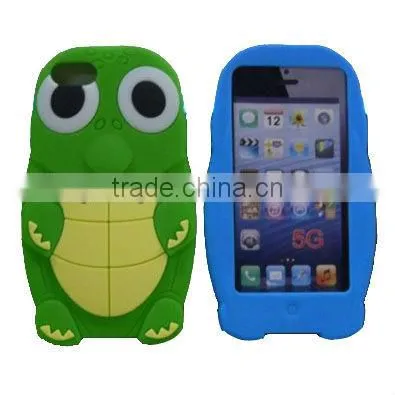 hot sale 2013 Tortoise Silicone mobile phone cover with 3D